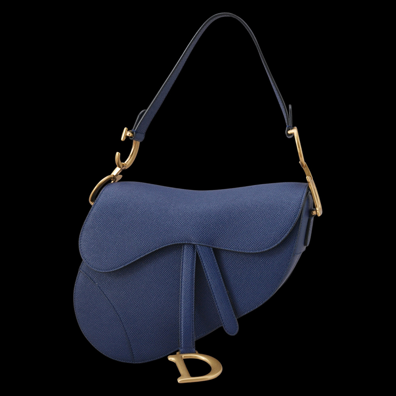 CHRISTIAN DIOR(USED)디올 새들 스트랩백 미듐